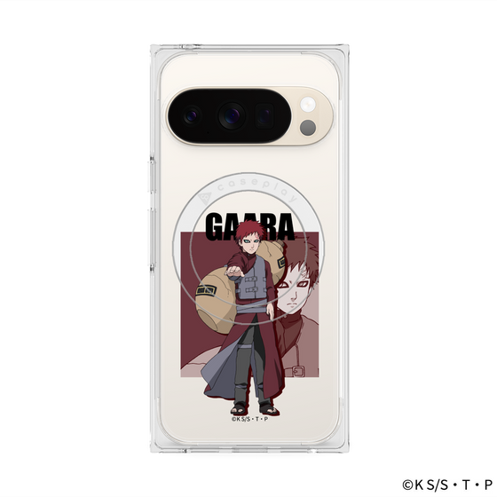 プレミアムスクエアケース with Pixelsnap［ NARUTO-ナルト- 疾風伝 - 我愛羅 ］