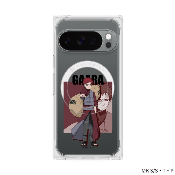 プレミアムスクエアケース with Pixelsnap［ NARUTO -ナルト- 疾風伝 - 我愛羅 ］