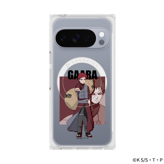 プレミアムスクエアケース with Pixelsnap［ NARUTO -ナルト- 疾風伝 - 我愛羅 ］