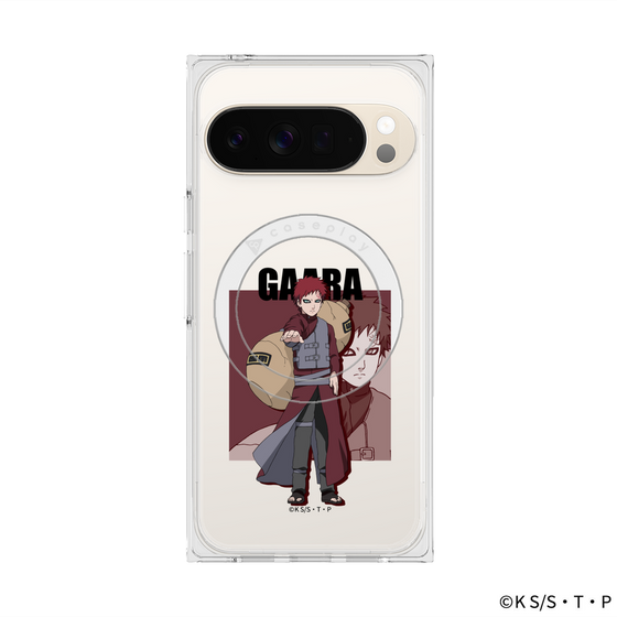 プレミアムスクエアケース with Pixelsnap［ NARUTO-ナルト- 疾風伝 - 我愛羅 ］