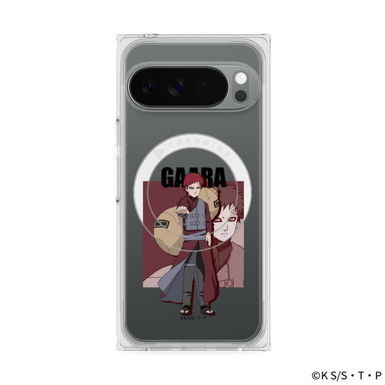 プレミアムスクエアケース with Pixelsnap［ NARUTO -ナルト- 疾風伝 - 我愛羅 ］