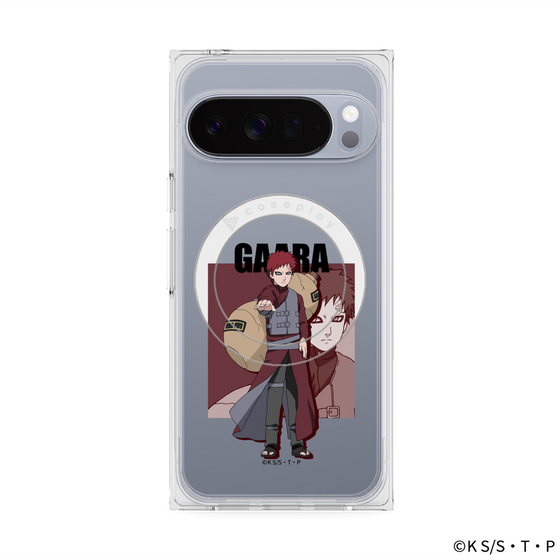 プレミアムスクエアケース with Pixelsnap［ NARUTO -ナルト- 疾風伝 - 我愛羅 ］