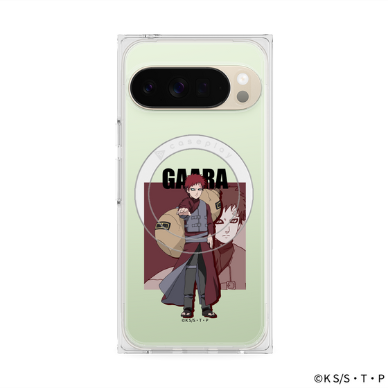 プレミアムスクエアケース with Pixelsnap［ NARUTO -ナルト- 疾風伝 - 我愛羅 ］