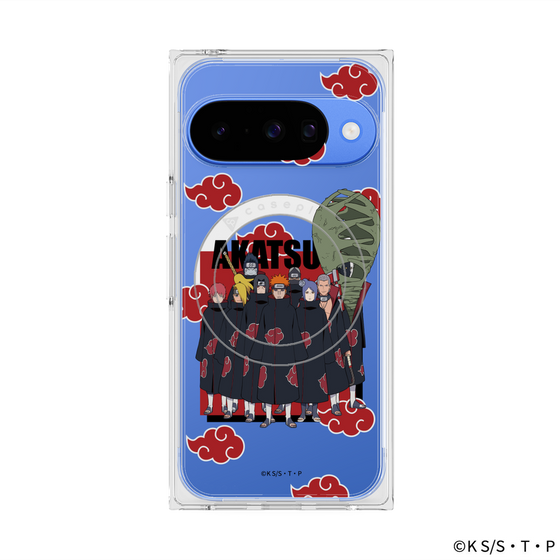 プレミアムスクエアケース with Pixelsnap［ NARUTO -ナルト- 疾風伝 - 暁 ］