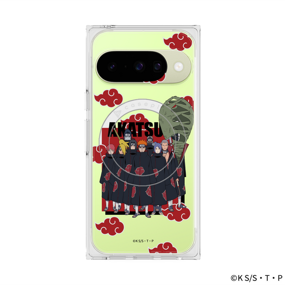 プレミアムスクエアケース with Pixelsnap［ NARUTO -ナルト- 疾風伝 - 暁 ］