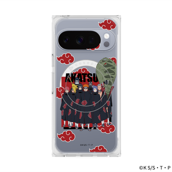 プレミアムスクエアケース with Pixelsnap［ NARUTO -ナルト- 疾風伝 - 暁 ］