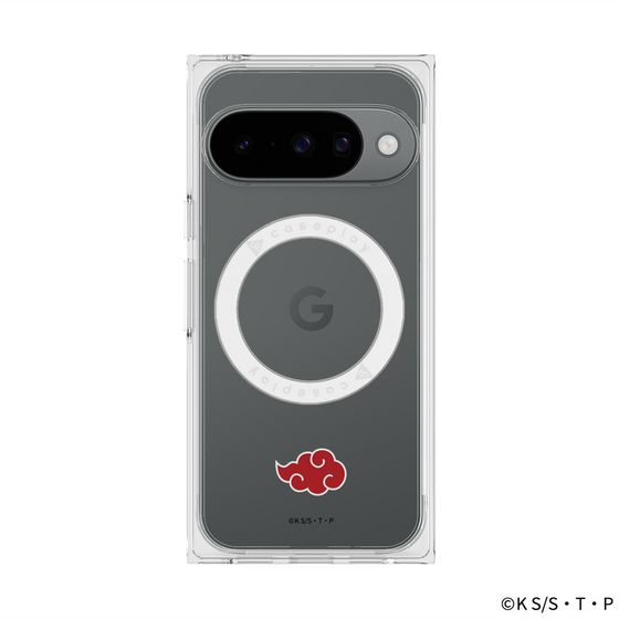 プレミアムスクエアケース with Pixelsnap［ NARUTO -ナルト- 疾風伝 - 暁 - マーク ］