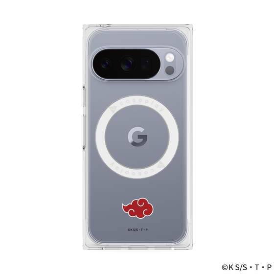 プレミアムスクエアケース with Pixelsnap［ NARUTO -ナルト- 疾風伝 - 暁 - マーク ］