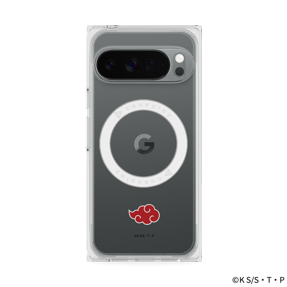 プレミアムスクエアケース with Pixelsnap［ NARUTO -ナルト- 疾風伝 - 暁 - マーク ］