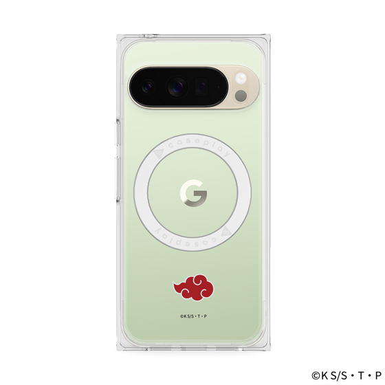 プレミアムスクエアケース with Pixelsnap［ NARUTO -ナルト- 疾風伝 - 暁 - マーク ］