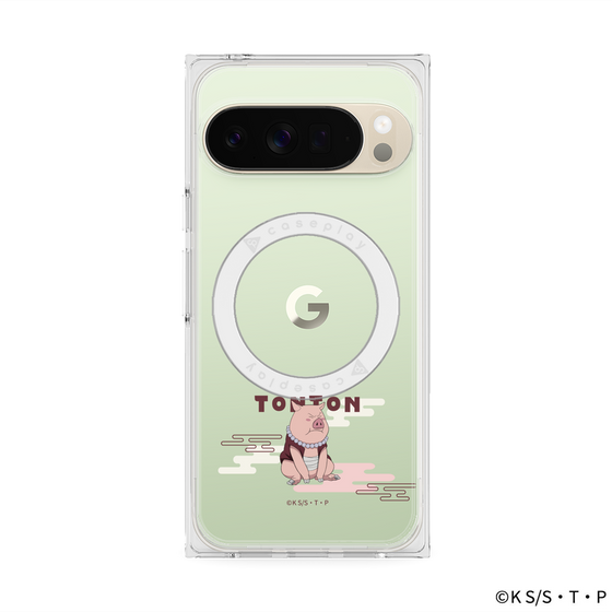 プレミアムスクエアケース with Pixelsnap［ NARUTO -ナルト- 疾風伝 - トントン ］