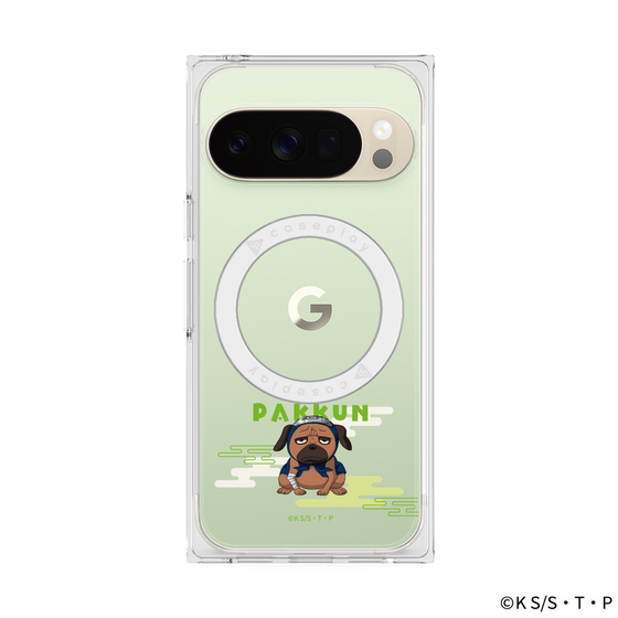 プレミアムスクエアケース with Pixelsnap［ NARUTO -ナルト- 疾風伝 - パックン ］