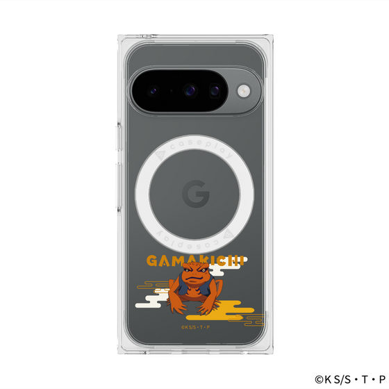 プレミアムスクエアケース with Pixelsnap［ NARUTO -ナルト- 疾風伝 - ガマ吉 ］