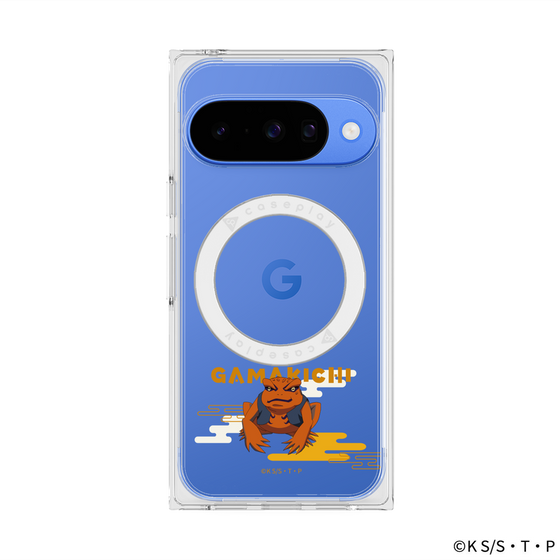 プレミアムスクエアケース with Pixelsnap［ NARUTO -ナルト- 疾風伝 - ガマ吉 ］