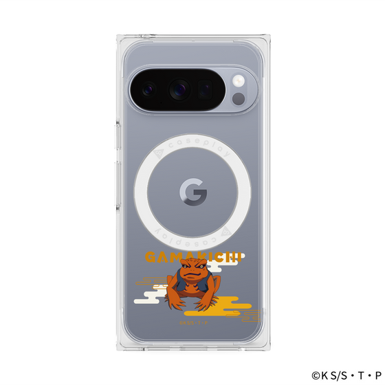 プレミアムスクエアケース with Pixelsnap［ NARUTO -ナルト- 疾風伝 - ガマ吉 ］