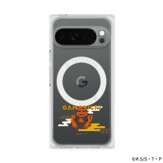 プレミアムスクエアケース with Pixelsnap［ NARUTO -ナルト- 疾風伝 - ガマ吉 ］