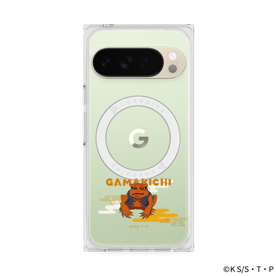 プレミアムスクエアケース with Pixelsnap［ NARUTO -ナルト- 疾風伝 - ガマ吉 ］