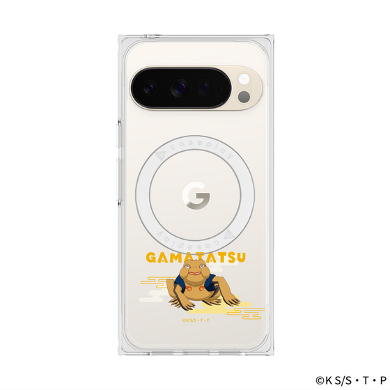 プレミアムスクエアケース with Pixelsnap［ NARUTO-ナルト- 疾風伝 - ガマ竜 ］