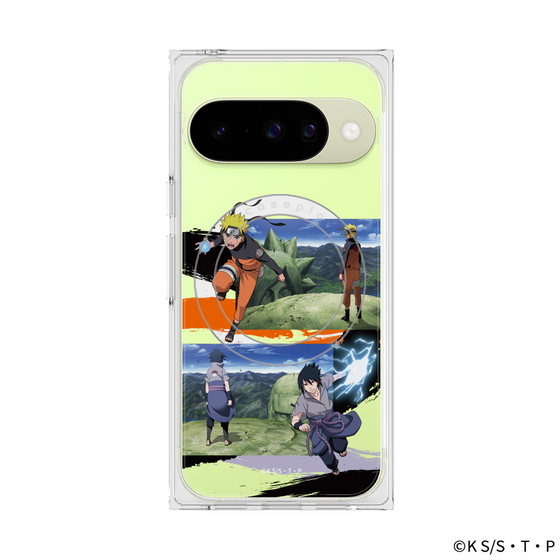 プレミアムスクエアケース with Pixelsnap［ NARUTO -ナルト- 疾風伝 - 終末の谷 ］