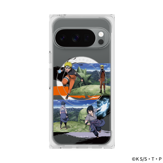 プレミアムスクエアケース with Pixelsnap［ NARUTO -ナルト- 疾風伝 - 終末の谷 ］