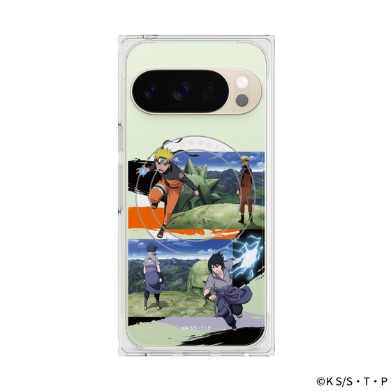 プレミアムスクエアケース with Pixelsnap［ NARUTO -ナルト- 疾風伝 - 終末の谷 ］