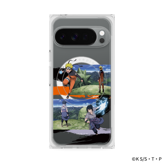 プレミアムスクエアケース with Pixelsnap［ NARUTO -ナルト- 疾風伝 - 終末の谷 ］