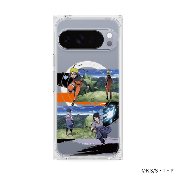 プレミアムスクエアケース with Pixelsnap［ NARUTO -ナルト- 疾風伝 - 終末の谷 ］