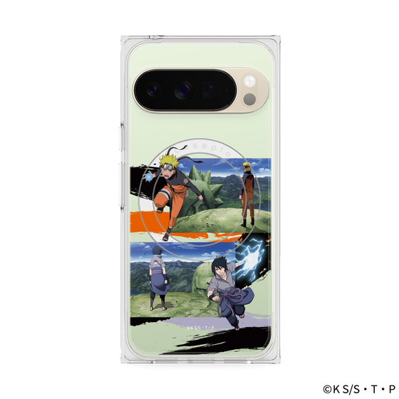 プレミアムスクエアケース with Pixelsnap［ NARUTO -ナルト- 疾風伝 - 終末の谷 ］