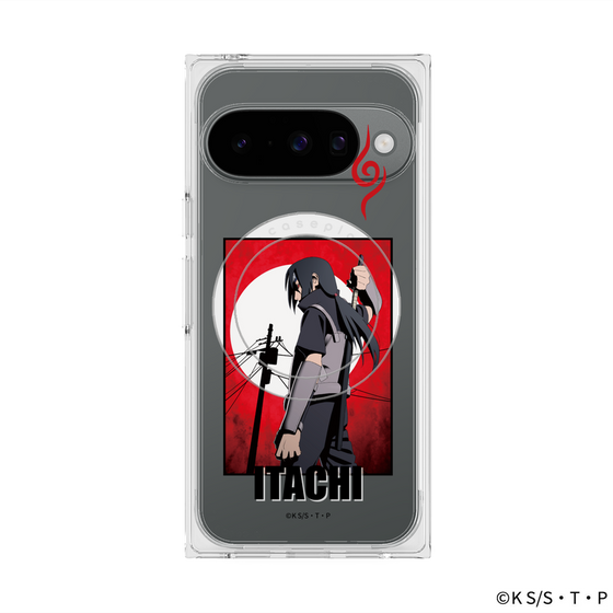 プレミアムスクエアケース with Pixelsnap［ NARUTO -ナルト- 疾風伝 - うちはイタチ - 暗部 ］