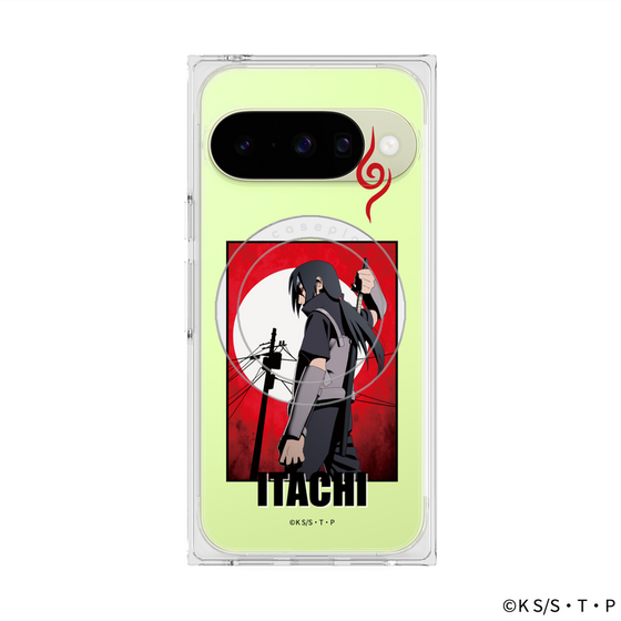 プレミアムスクエアケース with Pixelsnap［ NARUTO -ナルト- 疾風伝 - うちはイタチ - 暗部 ］