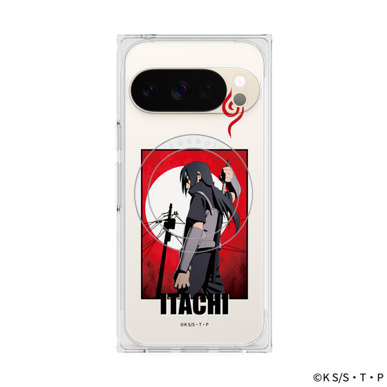 プレミアムスクエアケース with Pixelsnap［ NARUTO-ナルト- 疾風伝 - うちはイタチ - 暗部 ］