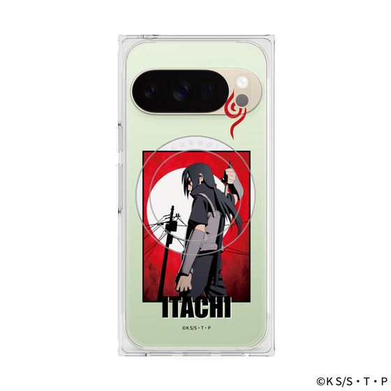 プレミアムスクエアケース with Pixelsnap［ NARUTO -ナルト- 疾風伝 - うちはイタチ - 暗部 ］