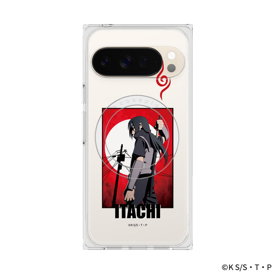 プレミアムスクエアケース with Pixelsnap［ NARUTO-ナルト- 疾風伝 - うちはイタチ - 暗部 ］