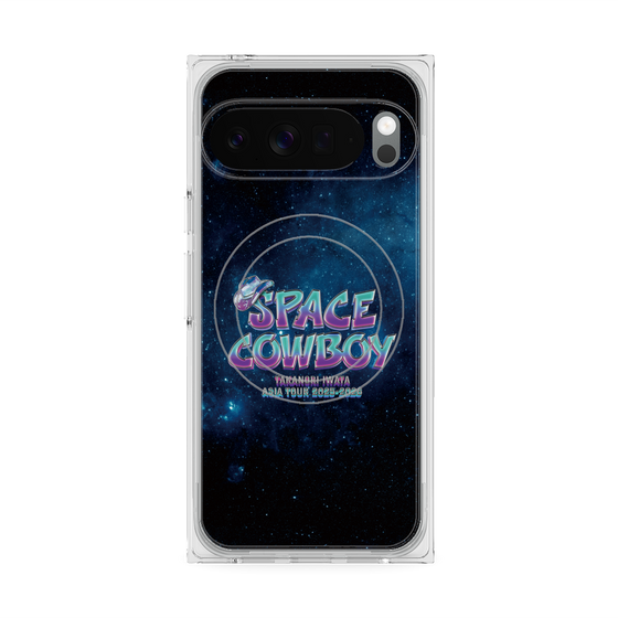 プレミアムスクエアケース with Pixelsnap［ Takanori Iwata ASIA TOUR 2025-2026 "SPACE COWBOY" - ロゴ ］