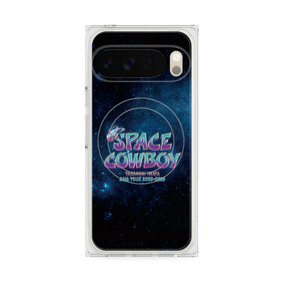 プレミアムスクエアケース with Pixelsnap［ Takanori Iwata ASIA TOUR 2025-2026 "SPACE COWBOY" - ロゴ ］