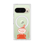 プレミアムスクエアケース with Pixelsnap［ MOOMIN - Little My - Grinning face ］
