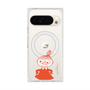 プレミアムスクエアケース with Pixelsnap［ MOOMIN - Little My - Grinning face ］