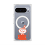 プレミアムスクエアケース with Pixelsnap［ MOOMIN - Little My - Grinning face ］