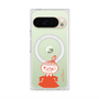 プレミアムスクエアケース with Pixelsnap［ MOOMIN - Little My - Grinning face ］