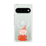 プレミアムスクエアケース with Pixelsnap［ MOOMIN - Little My - Grinning face ］