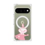 プレミアムスクエアケース with Pixelsnap［ MOOMIN - Little My - Smile face ］