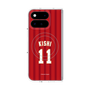 プレミアムスクエアケース with Pixelsnap［ 楽天イーグルス - #11 Kishi - ビジター ］