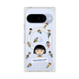 プレミアムスクエアケース with Pixelsnap［ ちびまる子ちゃん - まる子とお友達 - クリア ］
