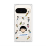 プレミアムスクエアケース with Pixelsnap［ ちびまる子ちゃん - まる子とお友達 - クリア ］