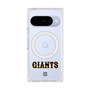 プレミアムスクエアケース with Pixelsnap［ 読売ジャイアンツ - ロゴ - クリア ］