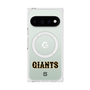 プレミアムスクエアケース with Pixelsnap［ 読売ジャイアンツ - ロゴ - クリア ］