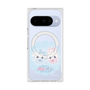 プレミアムスクエアケース with Pixelsnap［ まじかるベリーベリー - すとろべりーとぶるべりー - ブルー ］