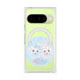 プレミアムスクエアケース with Pixelsnap［ まじかるベリーベリー - すとろべりーとぶるべりー - ブルー ］