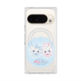 プレミアムスクエアケース with Pixelsnap［ まじかるベリーベリー - すとろべりーとぶるべりー - ブルー ］
