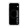 プレミアムスクエアケース with Pixelsnap［ SUPER PRIVATE - ロゴ - Black ］